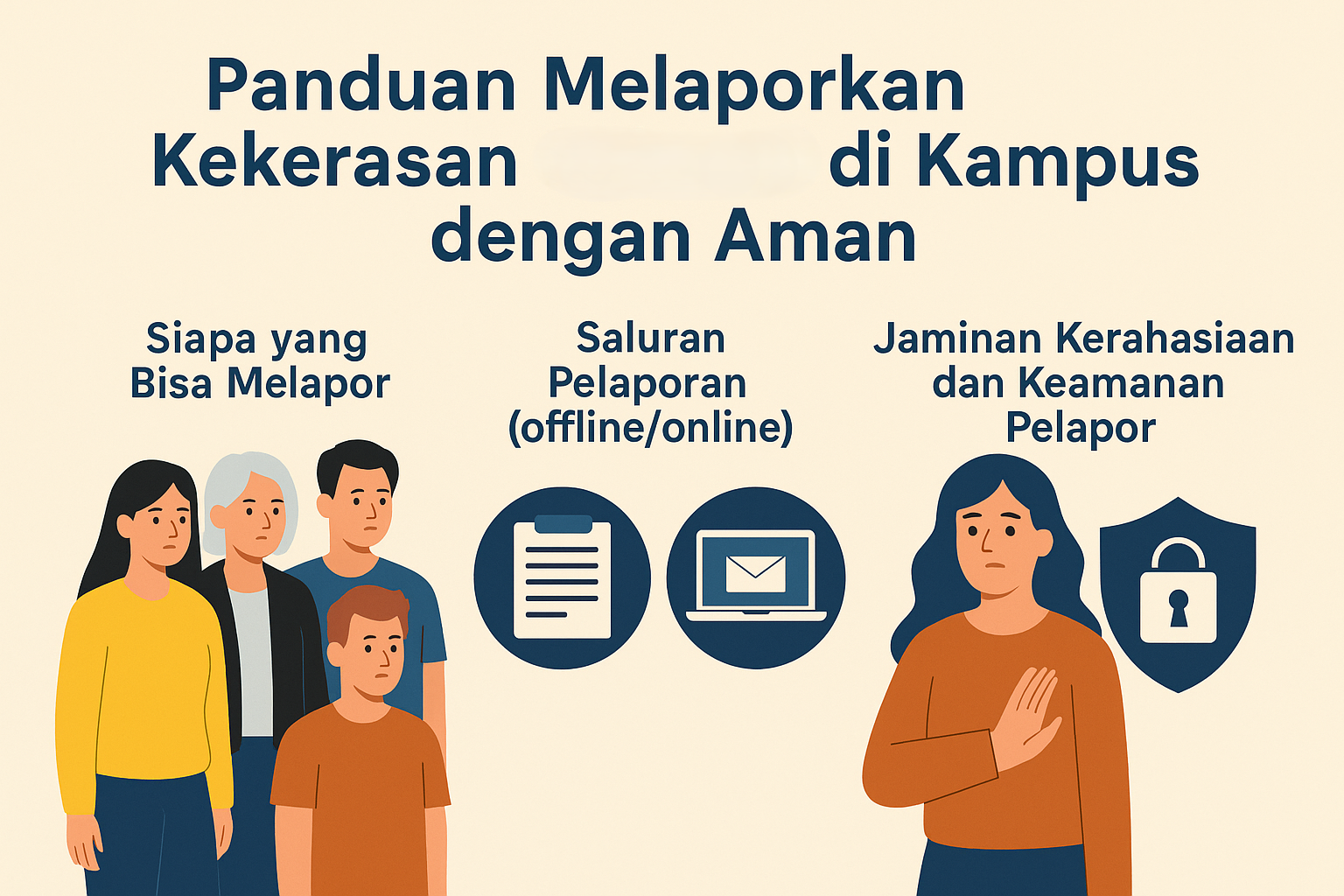 Panduan Melaporkan Kekerasan di Kampus dengan Aman